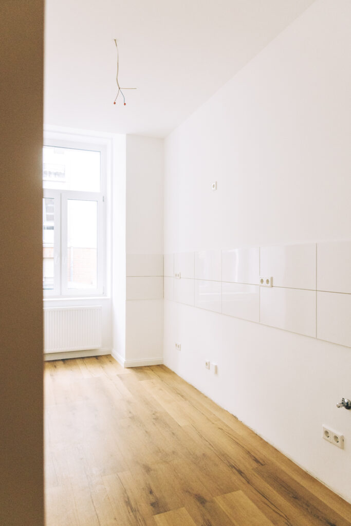 Foto aus einer sanierten Wohnung mit Altbaucharme