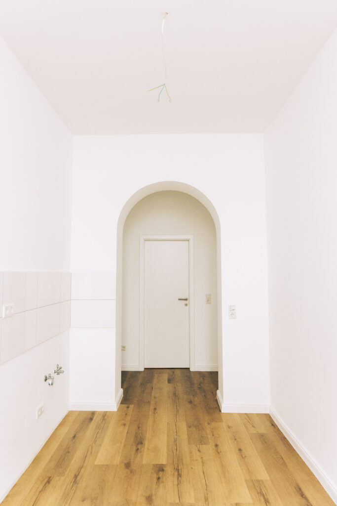 Foto aus einer sanierten Wohnung mit Altbaucharme