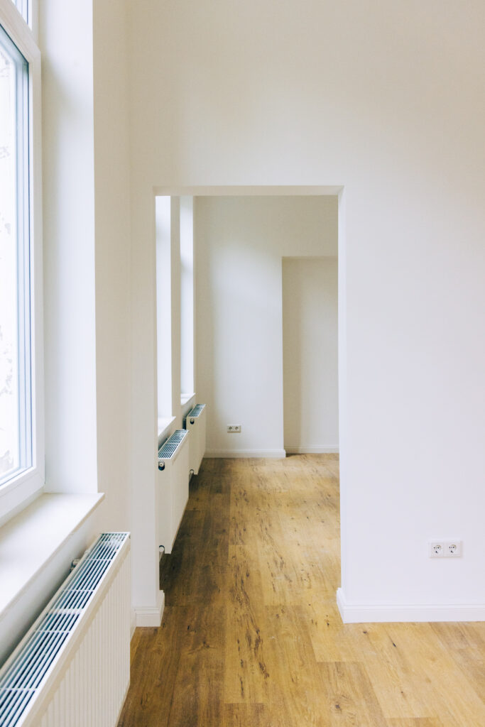 Foto aus einer sanierten Wohnung mit Altbaucharme