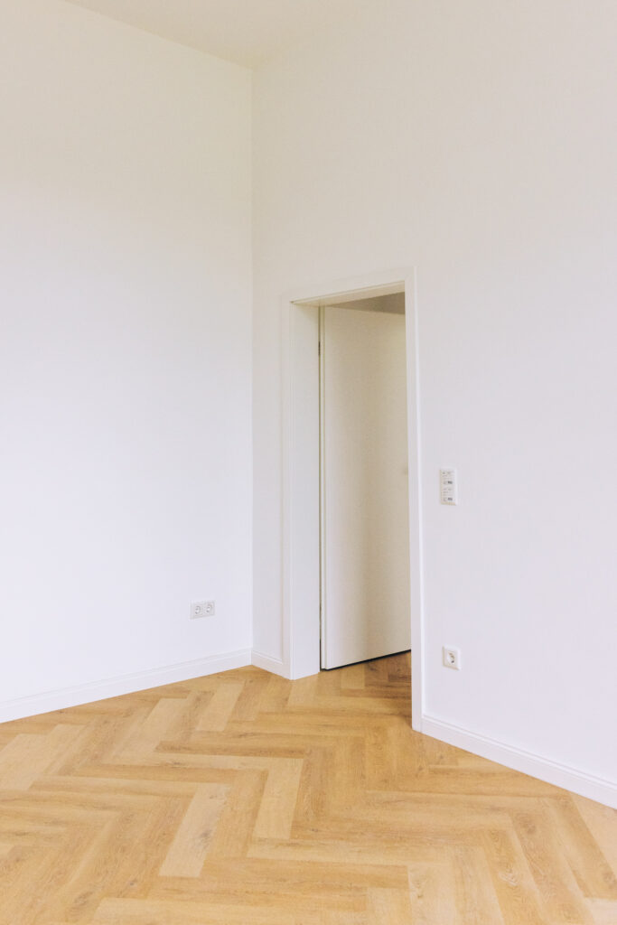 Foto aus einer sanierten Wohnung mit Altbaucharme